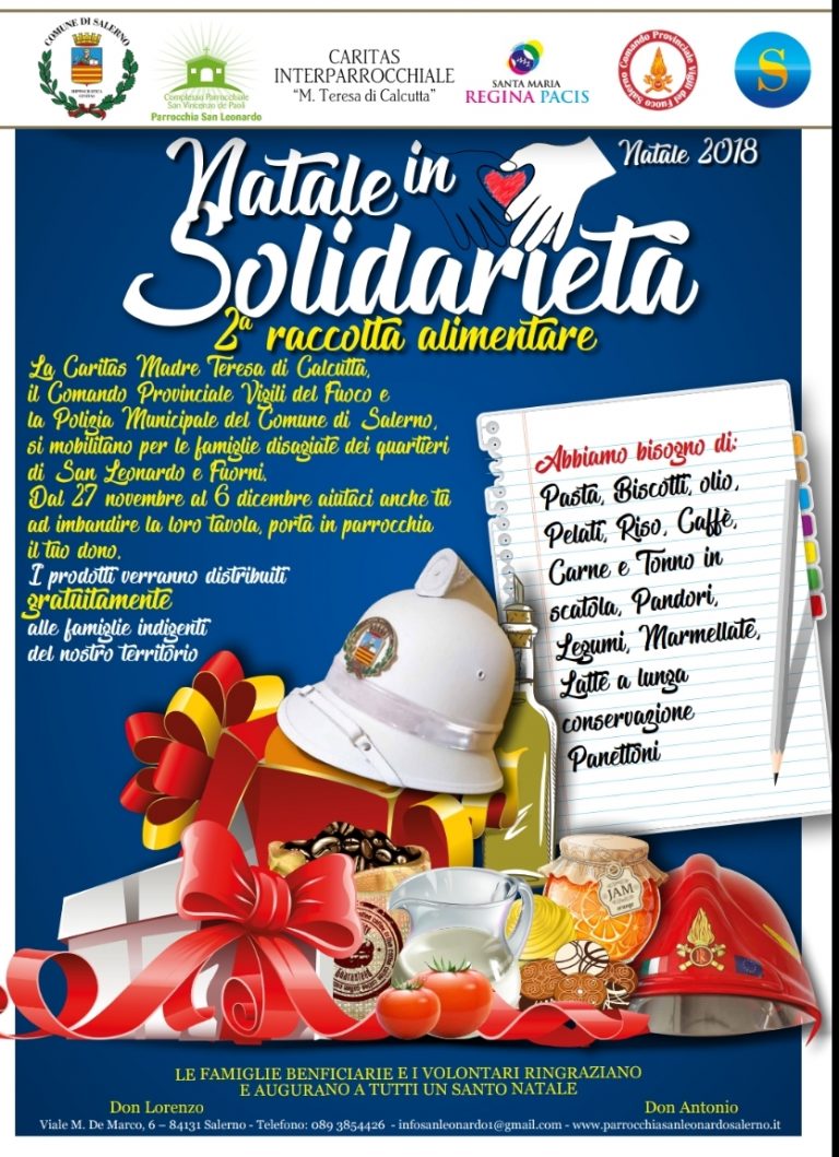 Seconda Raccolta alimentare