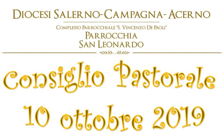Consiglio Pastorale