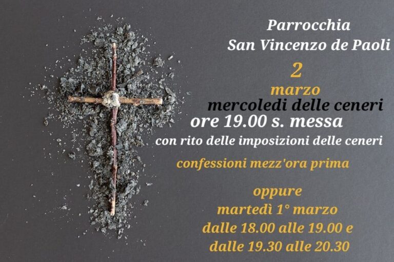 Mercoledì delle Ceneri
