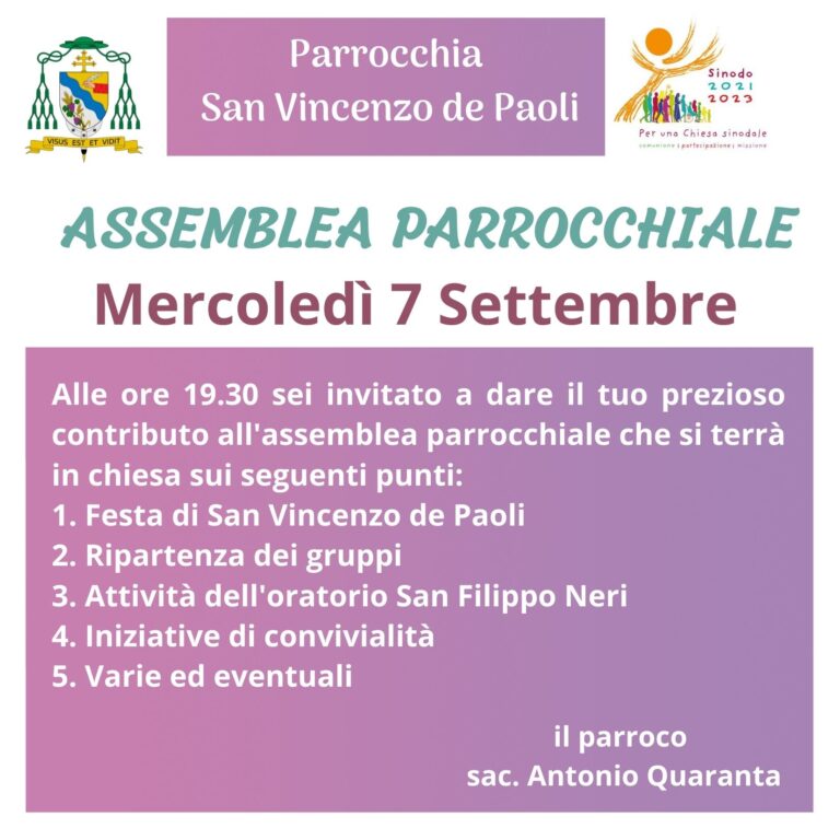 Assemblea Parrocchiale
