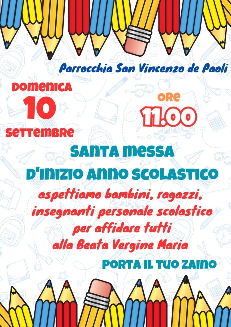 PREPARATE GLI ZAINI