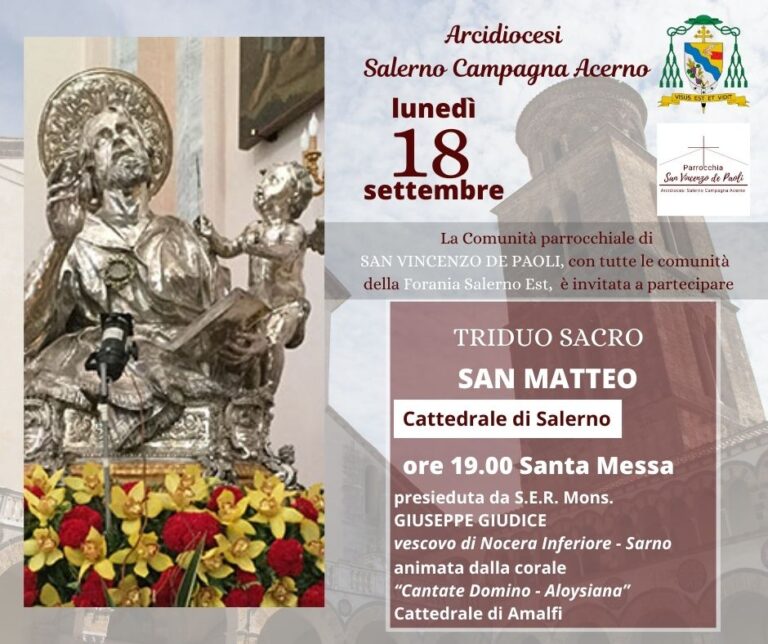 Triduo a San Matteo
